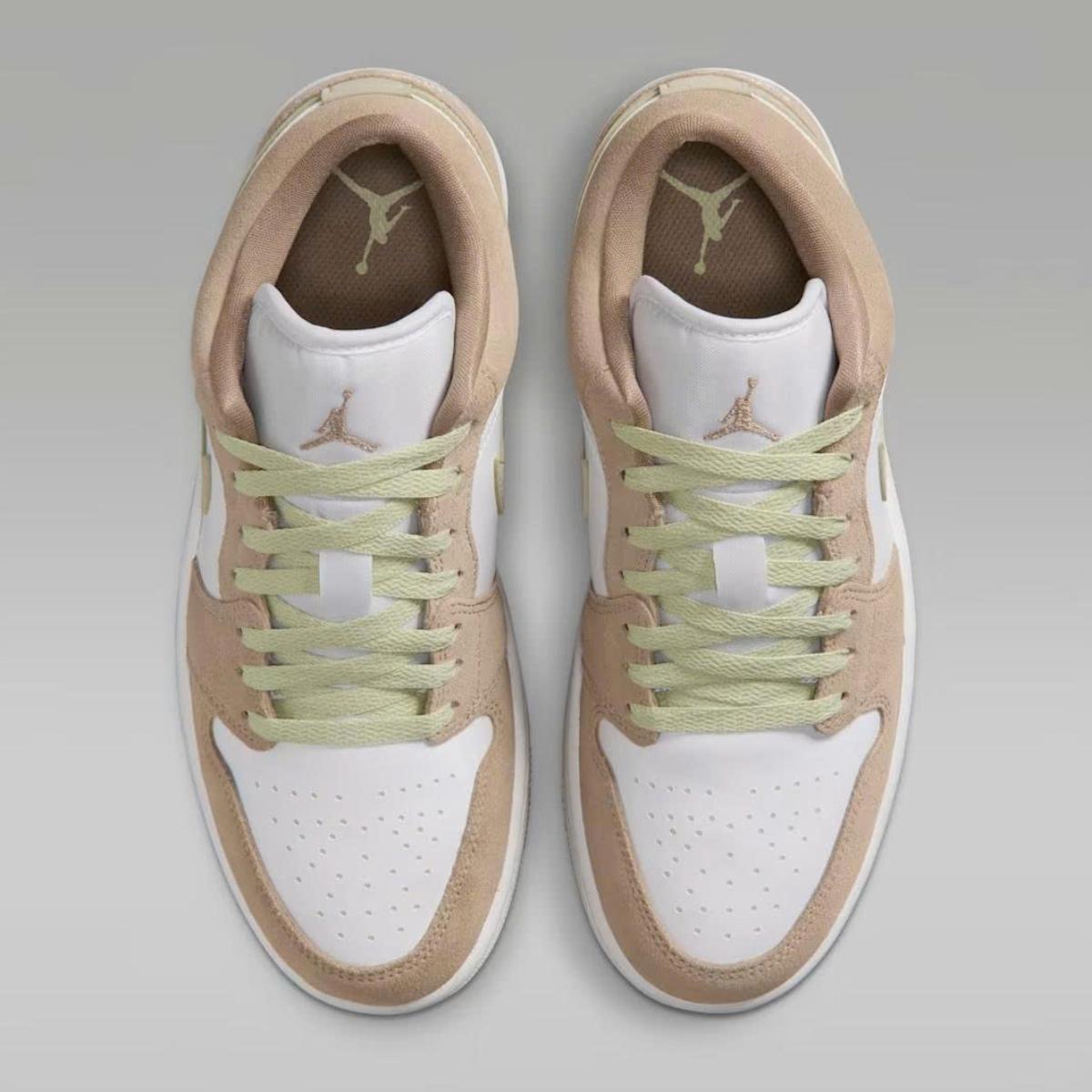 Giày Nike Air Jordan 1 Low Khaki Olive Aura DC0774-204 - Ảnh 2