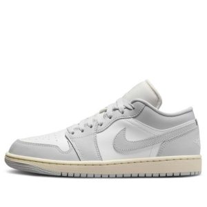 Giày Nike Air Jordan 1 Low Light Grey Sail DC0774-103