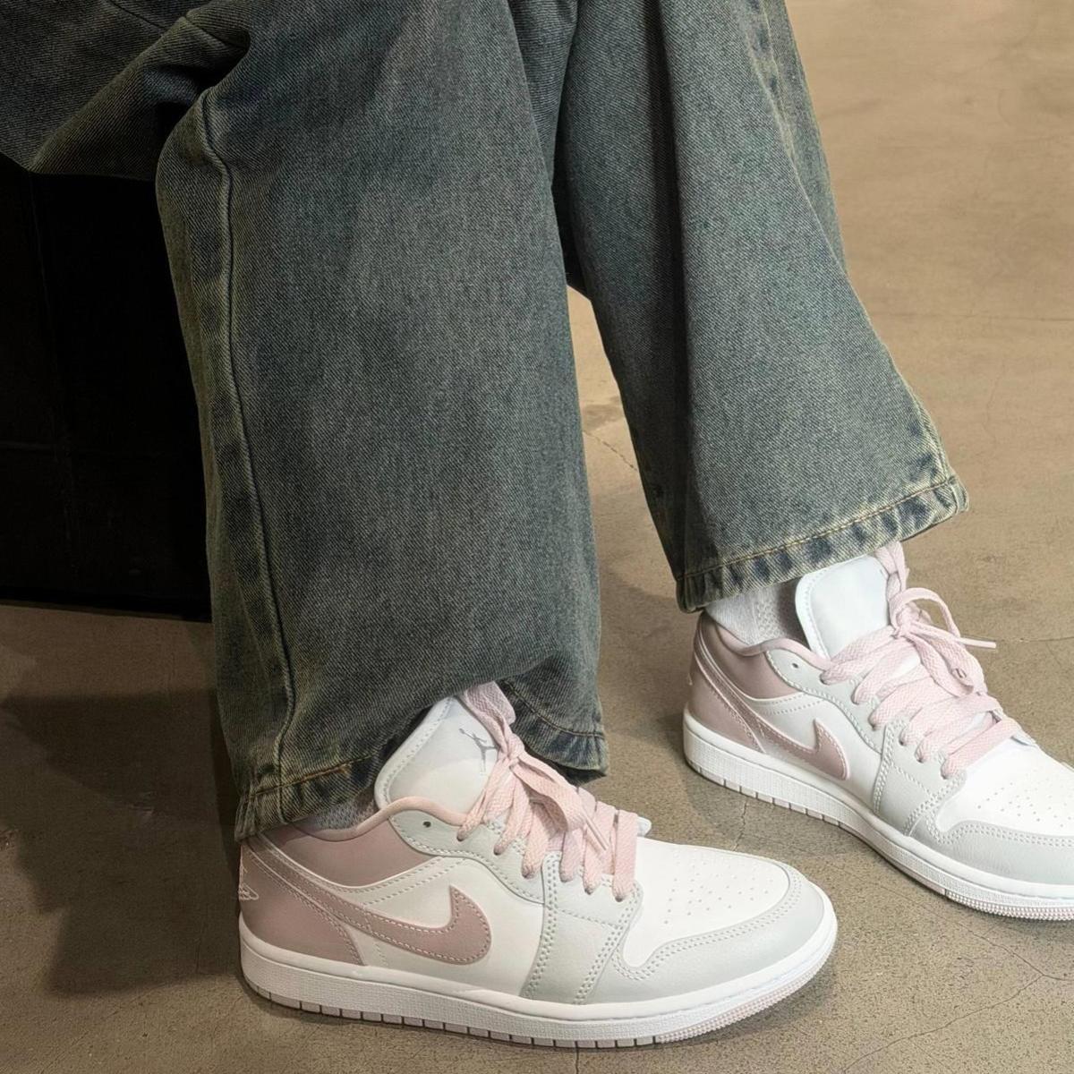 Giày Nike Air Jordan 1 Low Particle Rose DC0774-606 - Ảnh 3