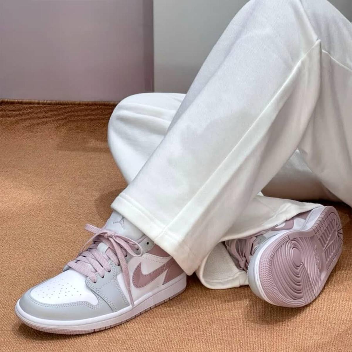 Giày Nike Air Jordan 1 Low Particle Rose DC0774-606 - Ảnh 4