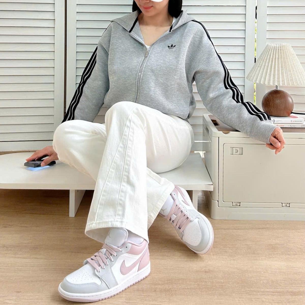 Giày Nike Air Jordan 1 Low Particle Rose DC0774-606 - Ảnh 5