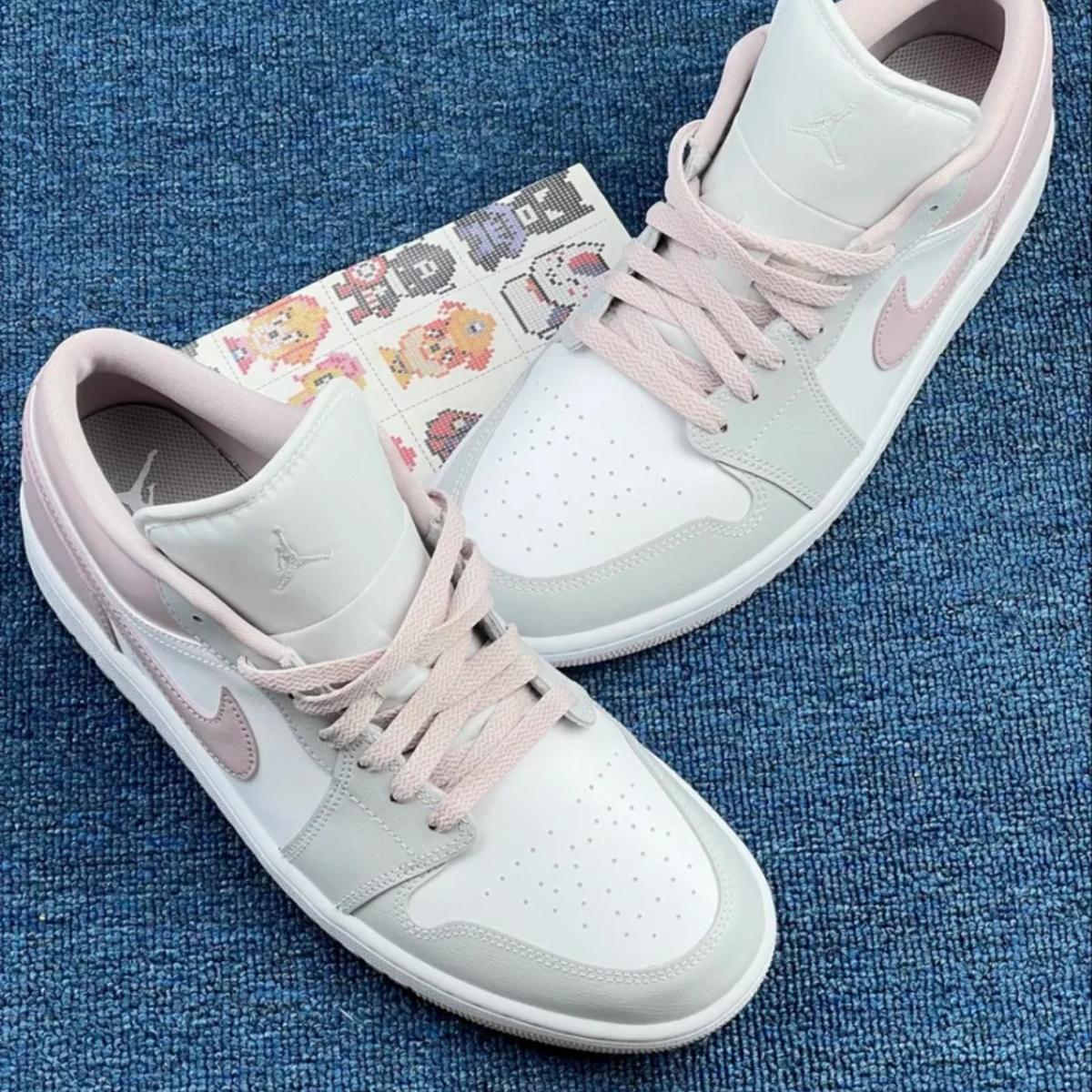 Giày Nike Air Jordan 1 Low Particle Rose DC0774-606 - Ảnh 7
