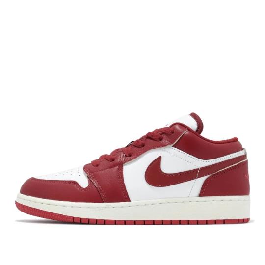 Giày Nike Air Jordan 1 Low SE GS Dune Red FJ3465-160 màu đỏ nâu cổ thấp