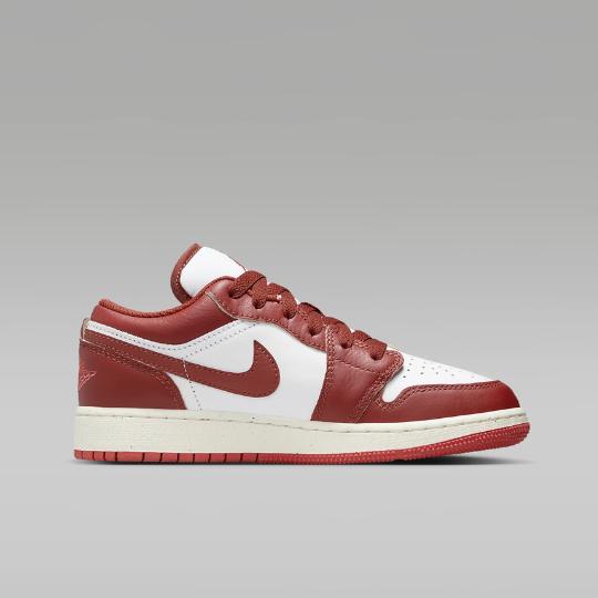 Giày Nike Air Jordan 1 Low SE GS Dune Red FJ3465-160 - Ảnh 12
