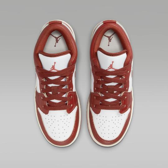 Giày Nike Air Jordan 1 Low SE GS Dune Red FJ3465-160 - Ảnh 13