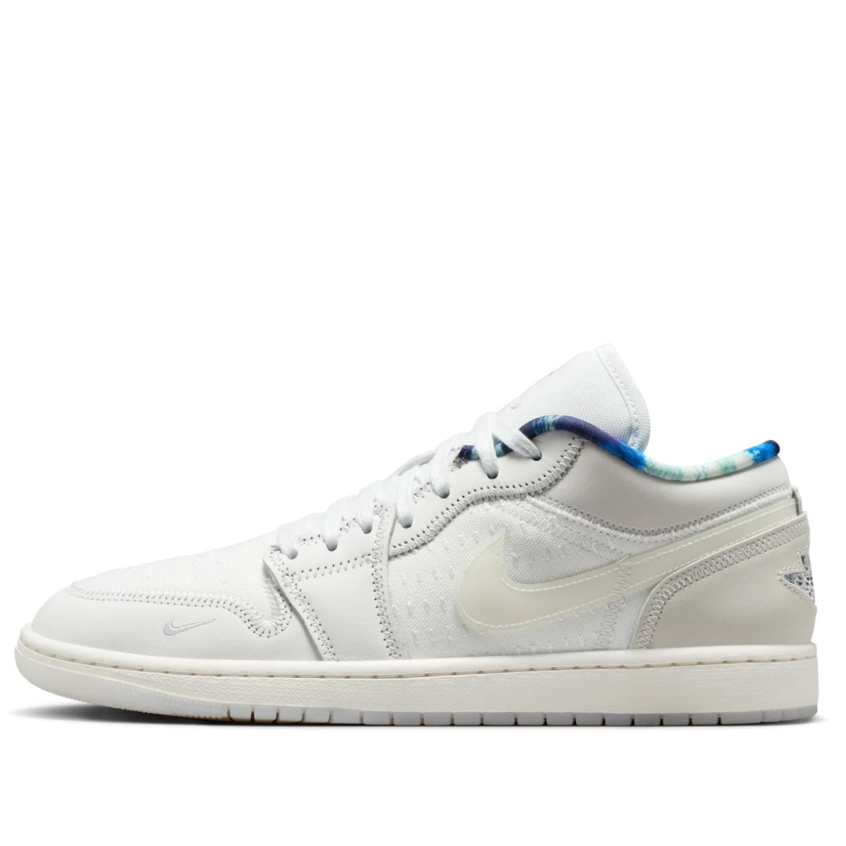 Giày Nike Air Jordan 1 Low SE Summit White Sail IR7337-121 phối hai sắc trắng