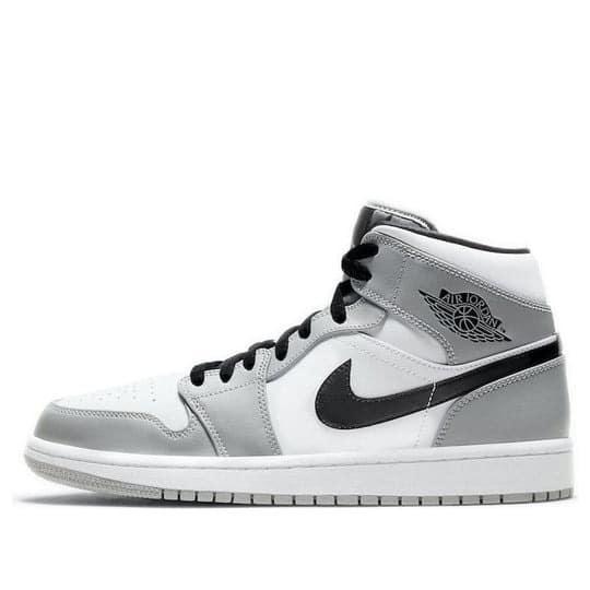 Giày Nike Air Jordan 1 Mid Smoke Grey 554724-092 phối màu xám trắng đen