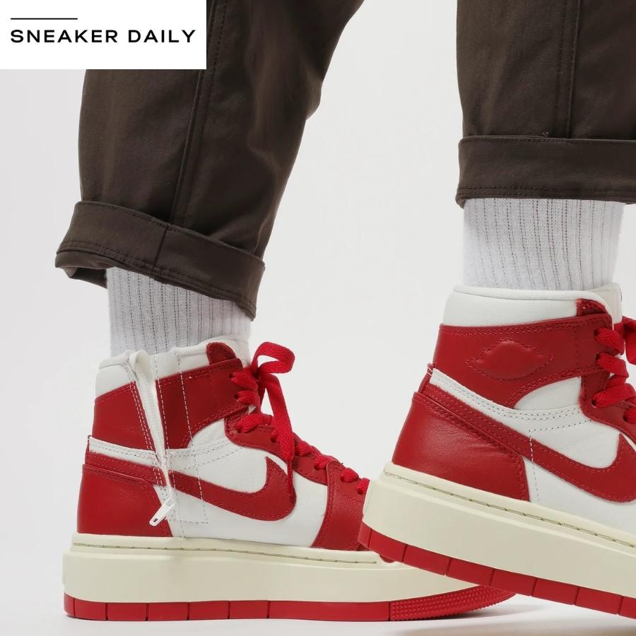 Giày (WMNS) Air Jordan 1 Elevate High Varsity Red DN3253-116 - Ảnh 4