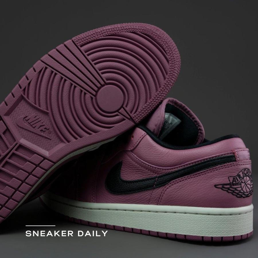 Giày (WMNS) Air Jordan 1 Low SE Light Mulberry DC7268-500 - Ảnh 4