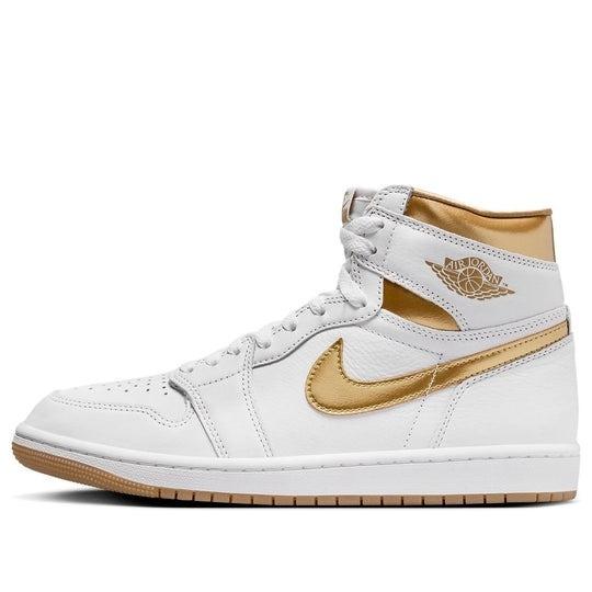 Giày WMNS Air Jordan 1 Retro High OG Metallic Gold FD2596-107 màu trắng vàng kim