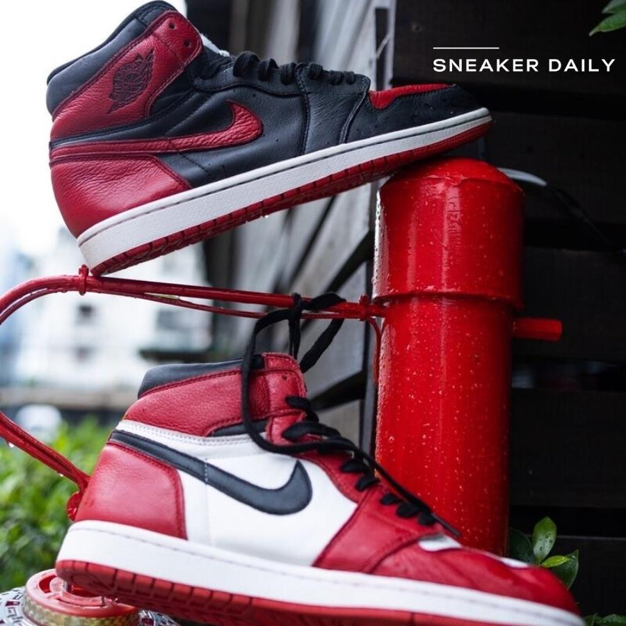 Giày Air Jordan 1 Retro High OG NRG Homage to Home 861428-061 - Ảnh 9