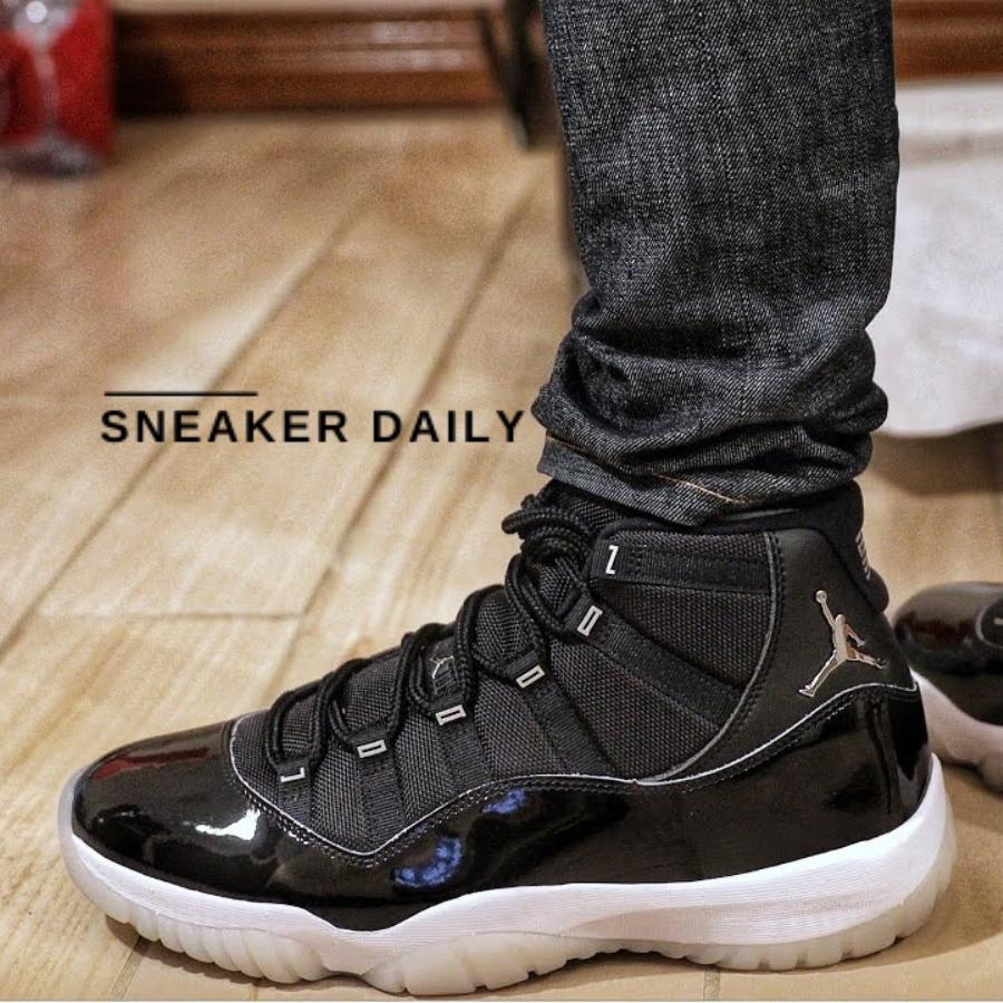 Giày Air Jordan 11 Retro Jubilee / 25th Anniversary 378038-011 - Ảnh 7