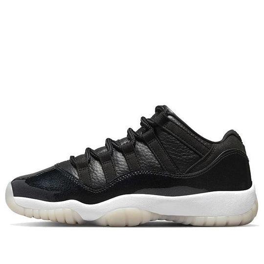 Giày Air Jordan 11 Retro Low ’72-10′ 528896-001 phối màu đen đỏ
