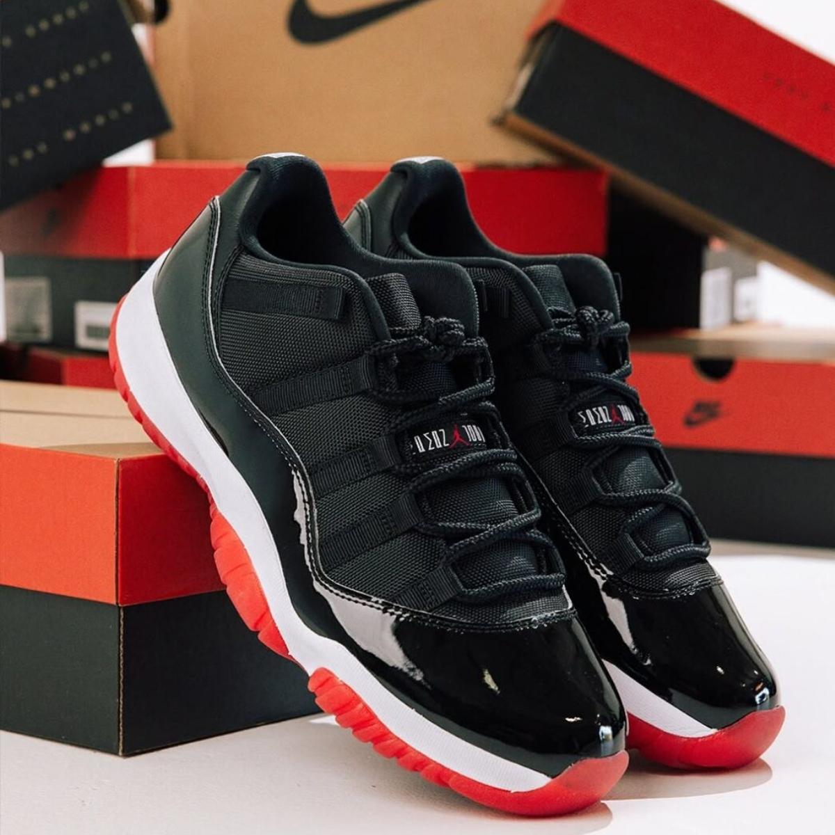 Giày Air Jordan 11 Retro Low Bred FV5104-006 - Ảnh 4