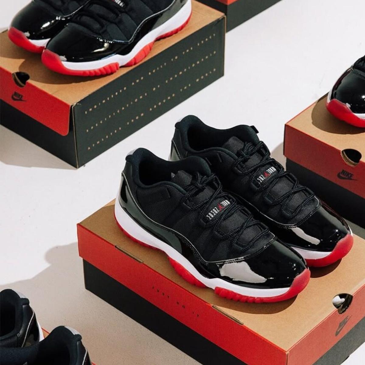 Giày Air Jordan 11 Retro Low Bred FV5104-006 - Ảnh 7