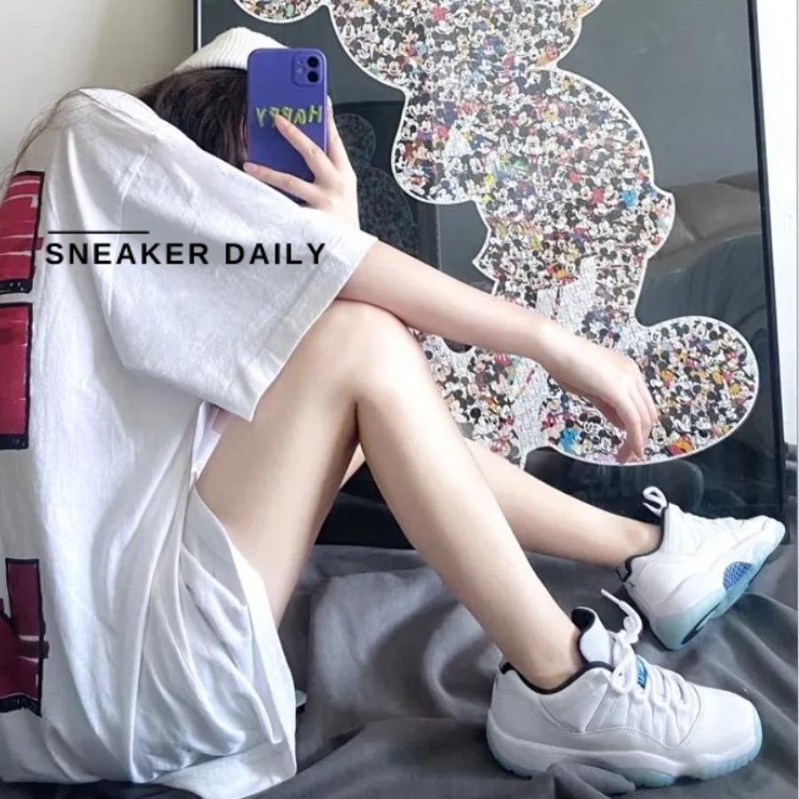Giày Air Jordan 11 Retro Low Legend Blue 528896-117 - Ảnh 4