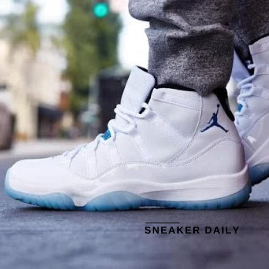 Giày Air Jordan 11 Retro Low Legend Blue 528896-117 - Ảnh 5
