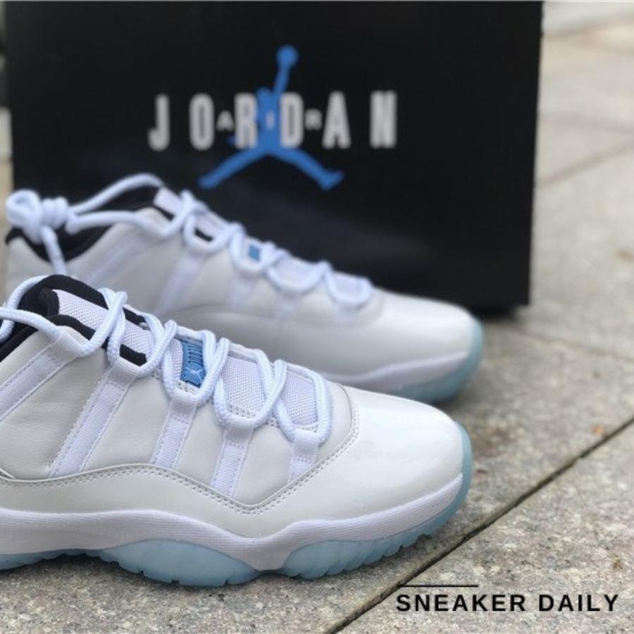 Giày Air Jordan 11 Retro Low Legend Blue 528896-117 - Ảnh 8