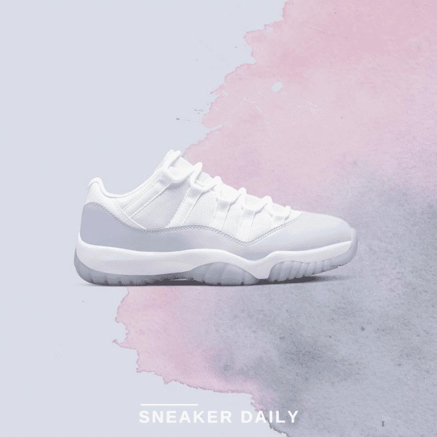 Giày Air Jordan 11 Retro Low Pure Violet AH7860-101 - Ảnh 2