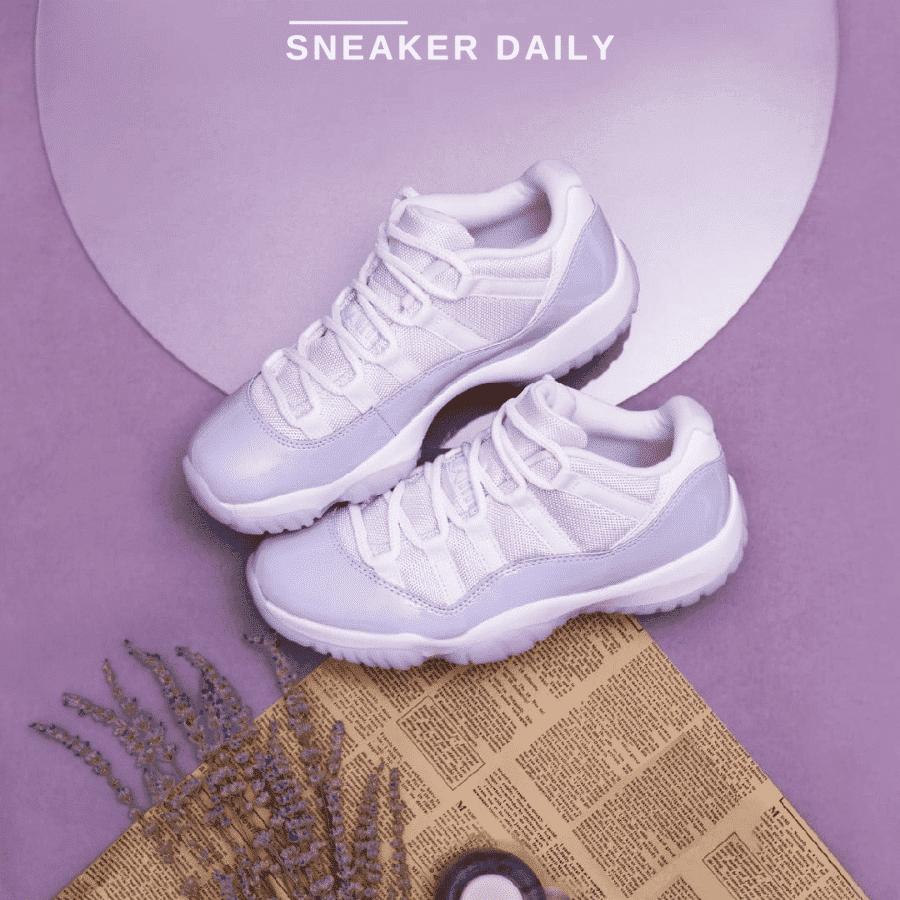 Giày Air Jordan 11 Retro Low Pure Violet AH7860-101 - Ảnh 3