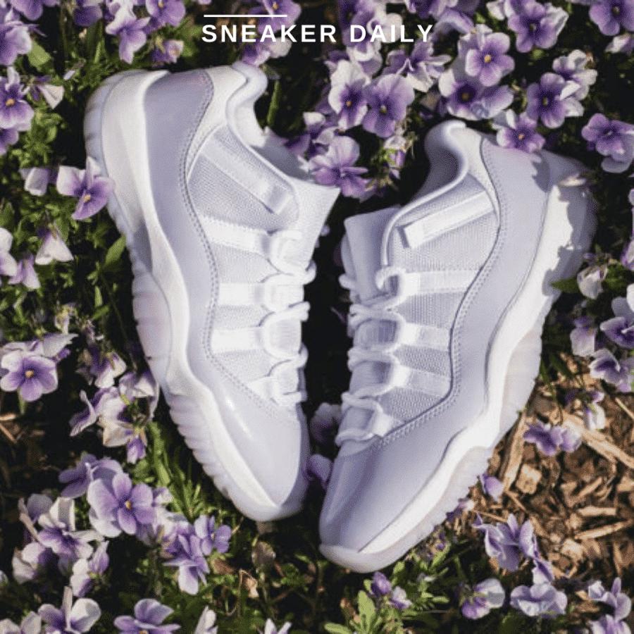 Giày Air Jordan 11 Retro Low Pure Violet AH7860-101 - Ảnh 4