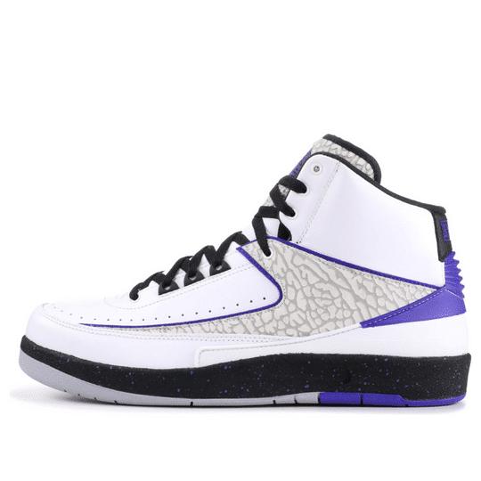 Giày Air Jordan 2 Retro Concord 385475-153 phối màu trắng đen tím