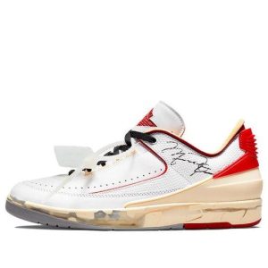 Giày Air Jordan 2 Retro Low SP Off-White White Red DJ4375-106
