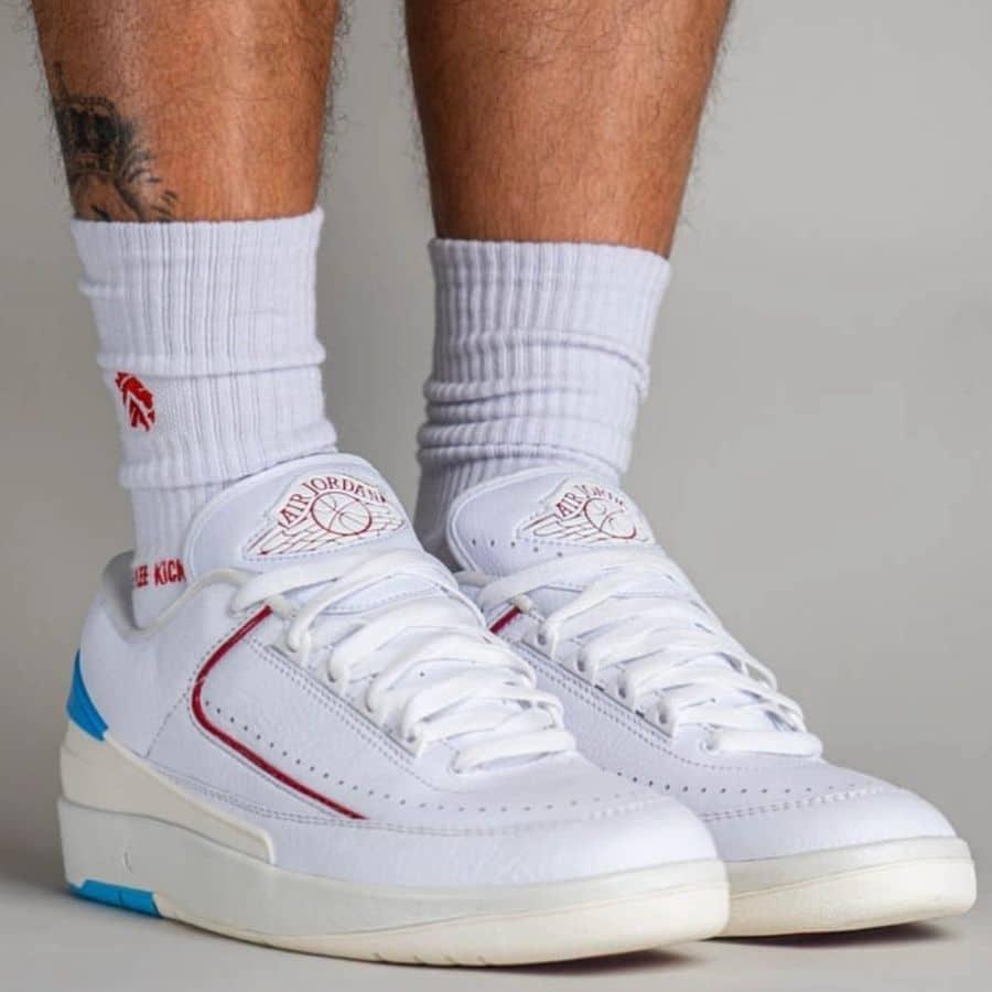 Giày Air Jordan 2 Retro Low UNC To Chicago DX4401-164 - Ảnh 2