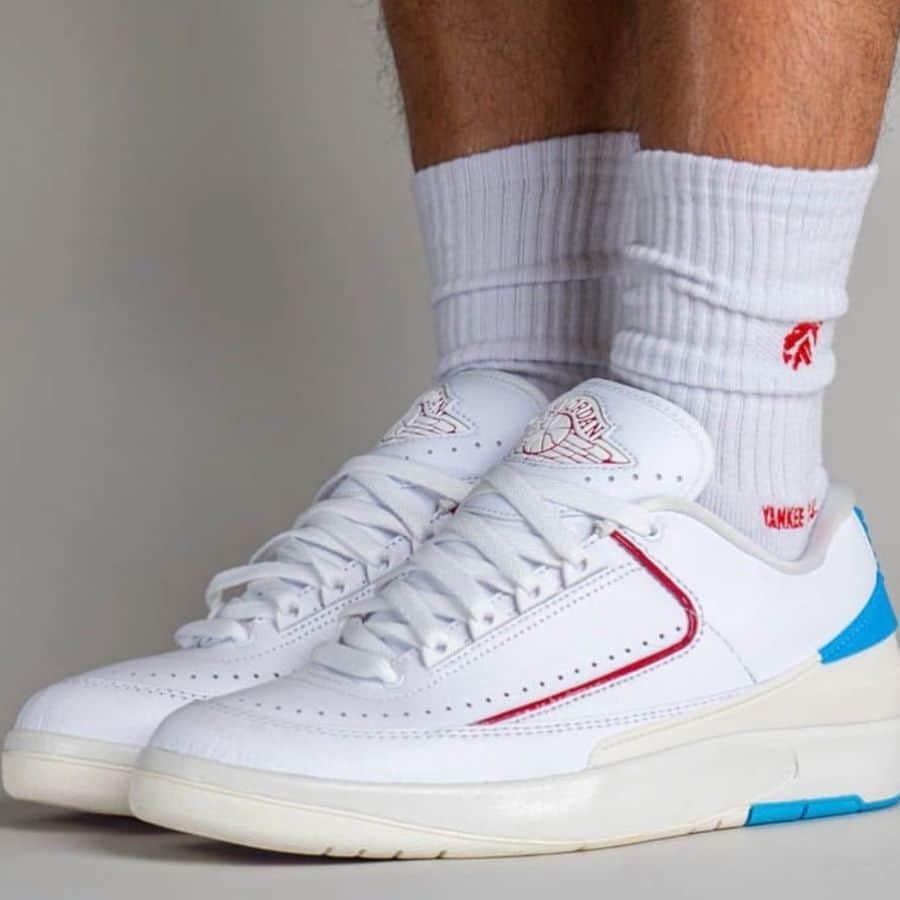 Giày Air Jordan 2 Retro Low UNC To Chicago DX4401-164 - Ảnh 4