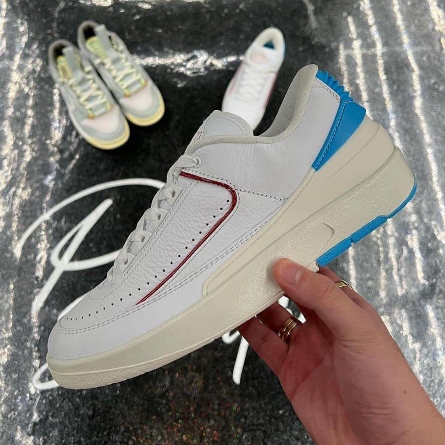 Giày Air Jordan 2 Retro Low UNC To Chicago DX4401-164 - Ảnh 5