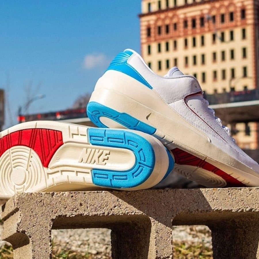 Giày Air Jordan 2 Retro Low UNC To Chicago DX4401-164 - Ảnh 6