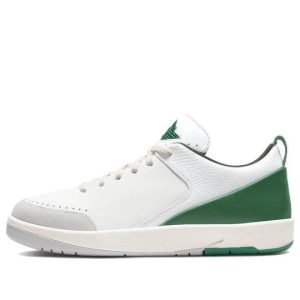 Giày Air Jordan 2 x Nina Chanel Abney Retro Low SE White and Malachite DQ0560-160