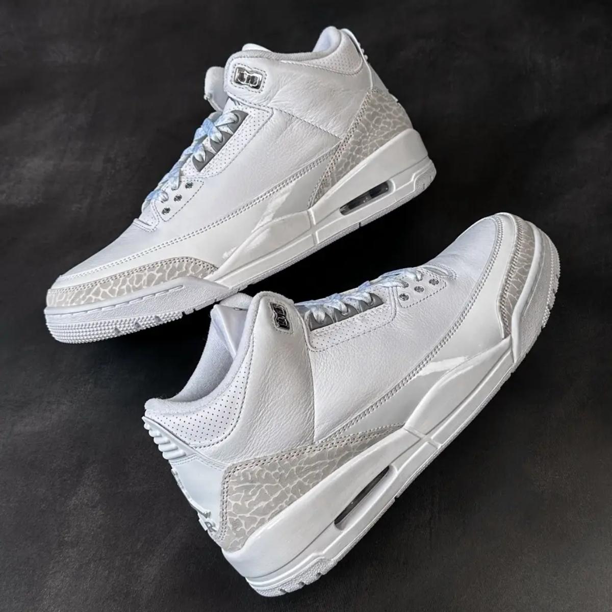 Giày Air Jordan 3 Pure Money 2025 CT8532-111 - Ảnh 5