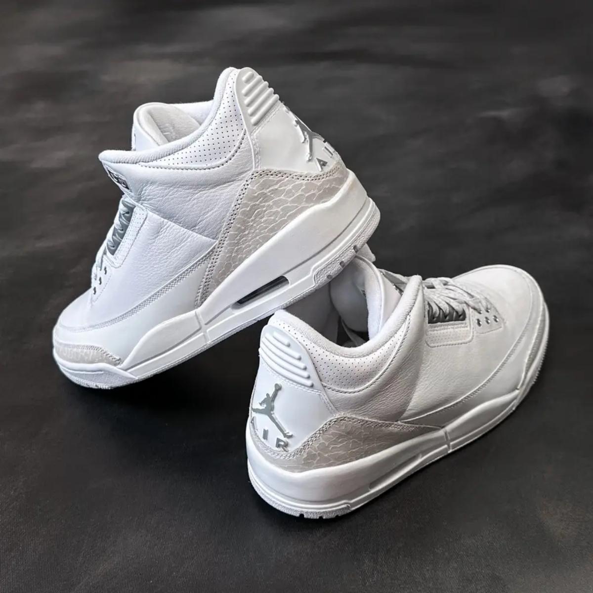 Giày Air Jordan 3 Pure Money 2025 CT8532-111 - Ảnh 6
