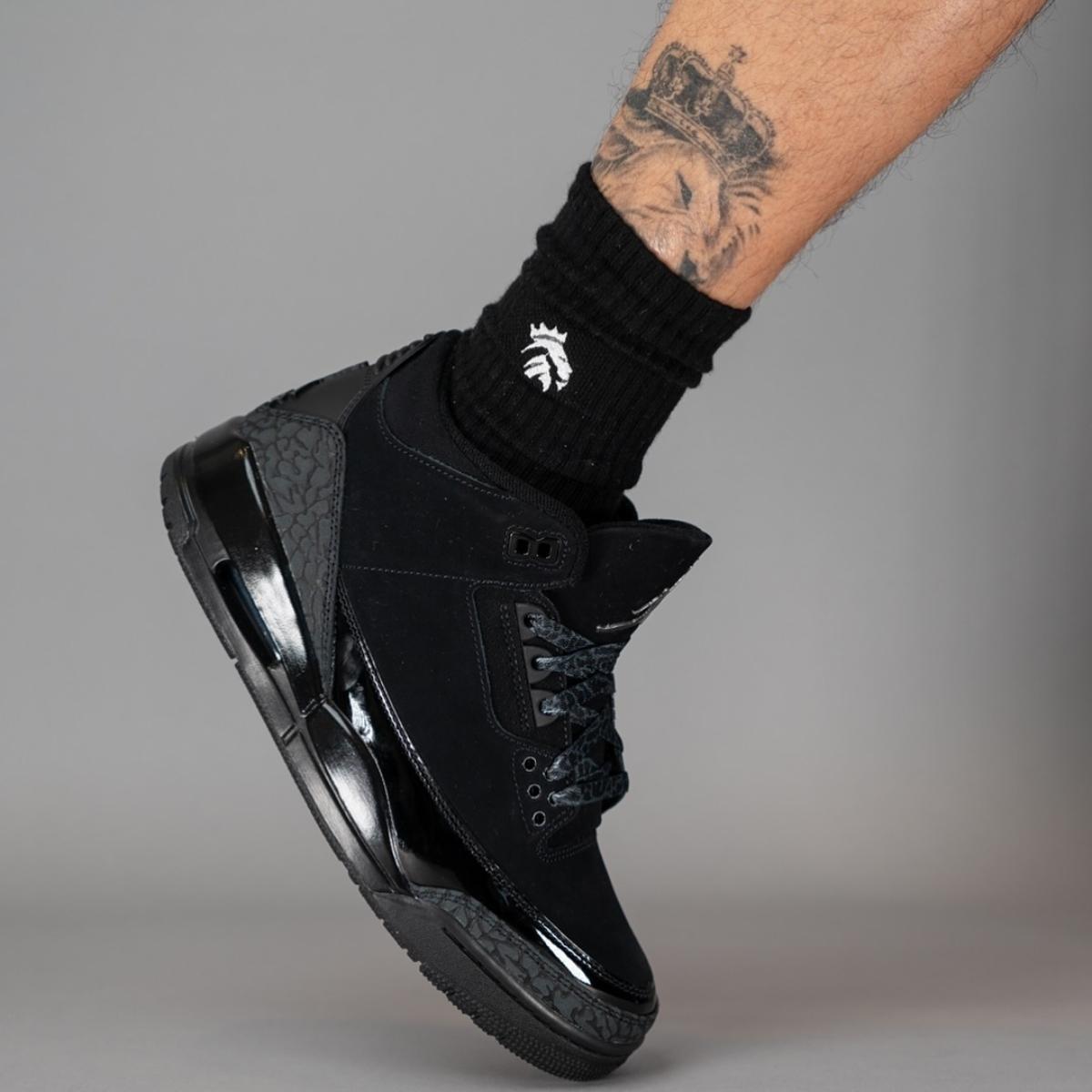 Giày Air Jordan 3 Retro Black Cat 2025 CT8532-001 - Ảnh 2