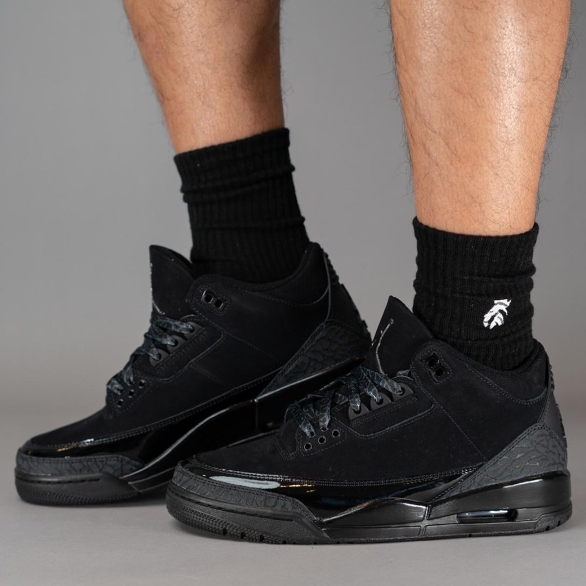 Giày Air Jordan 3 Retro Black Cat 2025 CT8532-001 - Ảnh 4