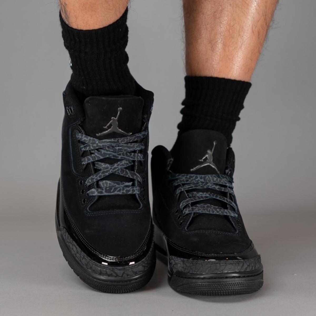 Giày Air Jordan 3 Retro Black Cat 2025 CT8532-001 - Ảnh 6