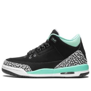 Giày Air Jordan 3 Retro Black Mint (GS) 441140-045