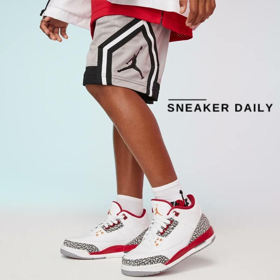 Giày Air Jordan 3 Retro Cardinal Red 398614-126 - Ảnh 2