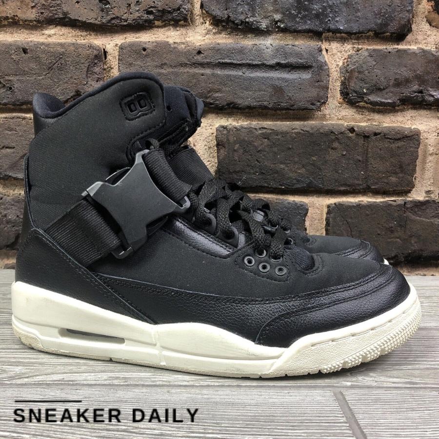 Giày Air Jordan 3 Retro Explorer XX Black Sail (WMNS) BQ0006-001 - Ảnh 10