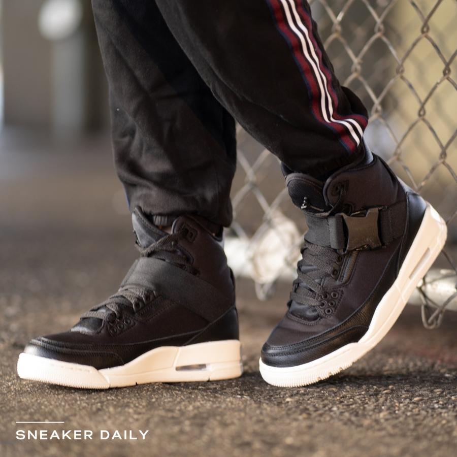 Giày Air Jordan 3 Retro Explorer XX Black Sail (WMNS) BQ0006-001 - Ảnh 2