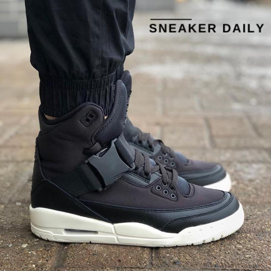 Giày Air Jordan 3 Retro Explorer XX Black Sail (WMNS) BQ0006-001 - Ảnh 3