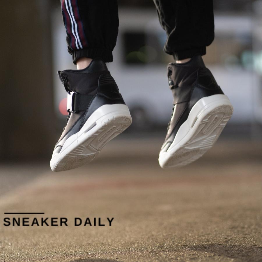 Giày Air Jordan 3 Retro Explorer XX Black Sail (WMNS) BQ0006-001 - Ảnh 4