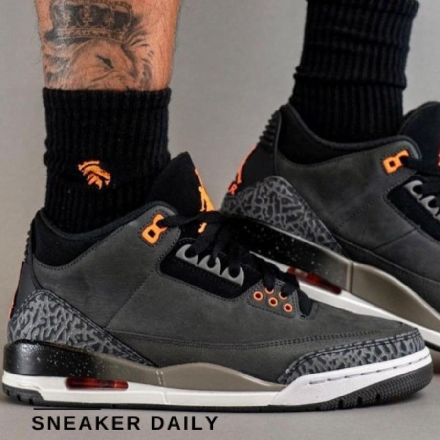 Giày Air Jordan 3 Retro Fear Pack 2023 DM0967-080 - Ảnh 10