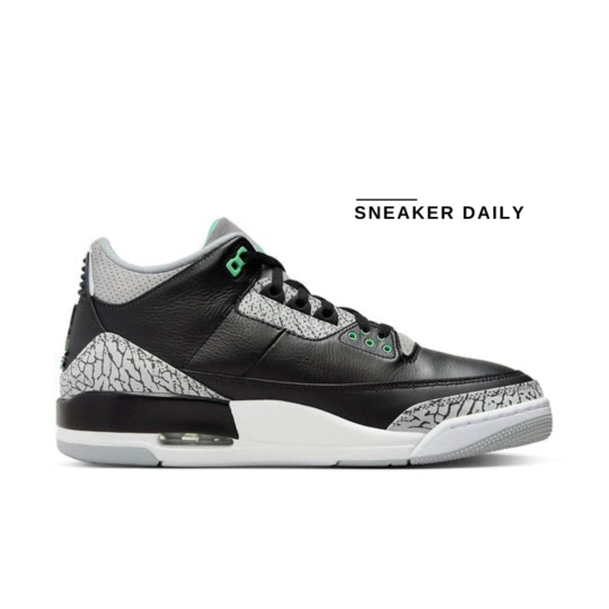 Giày Air Jordan 3 Retro Green Glow CT8532-031 - Ảnh 4