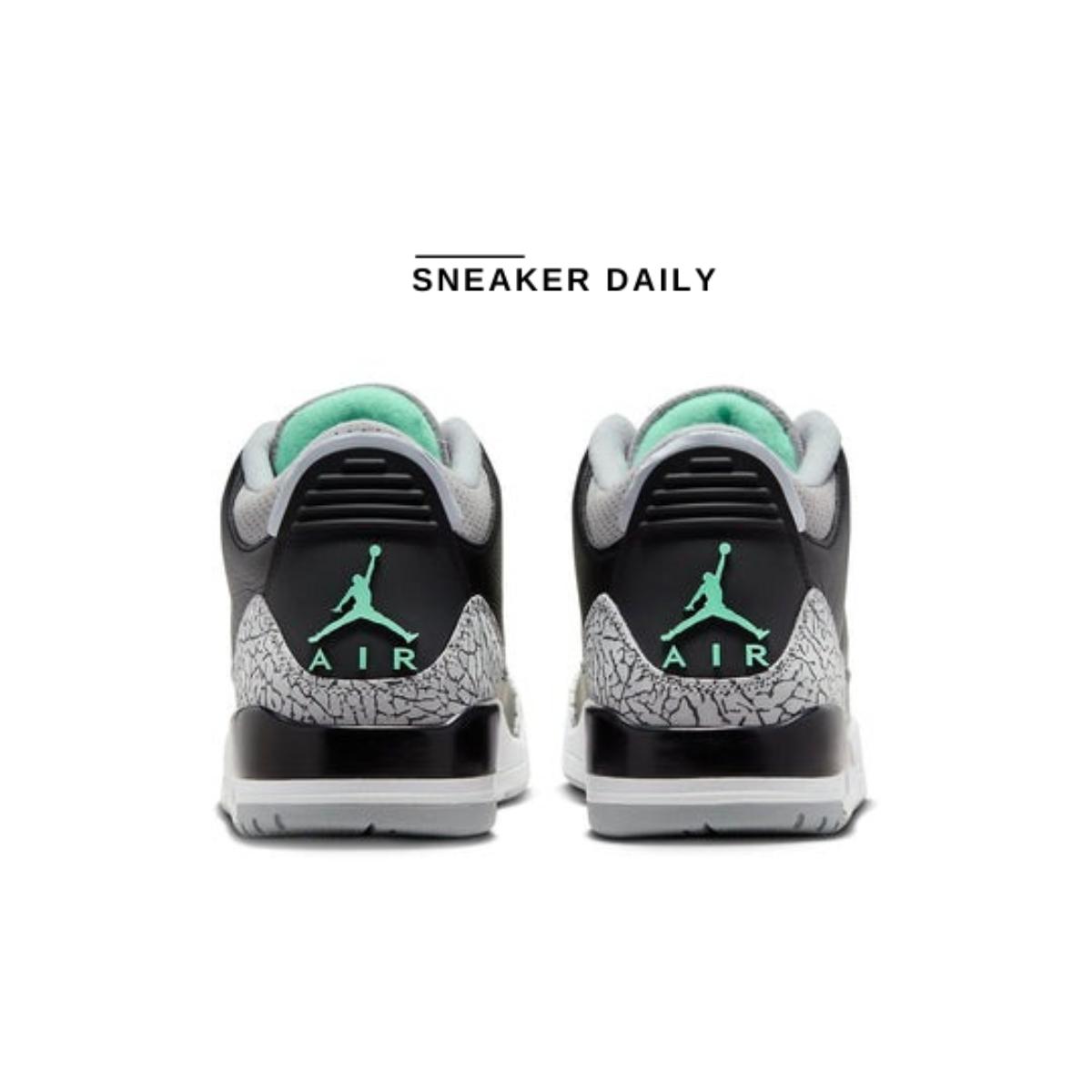 Giày Air Jordan 3 Retro Green Glow CT8532-031 - Ảnh 7