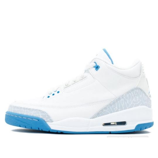 Giày Air Jordan 3 Retro Harbor Blue Wmns 315296-142 phối màu xanh đậm và trắng