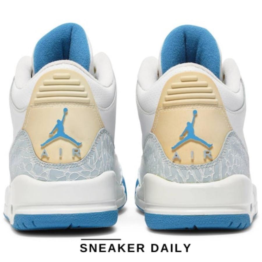Giày Air Jordan 3 Retro Harbor Blue (Wmns) 315296-142 - Ảnh 6