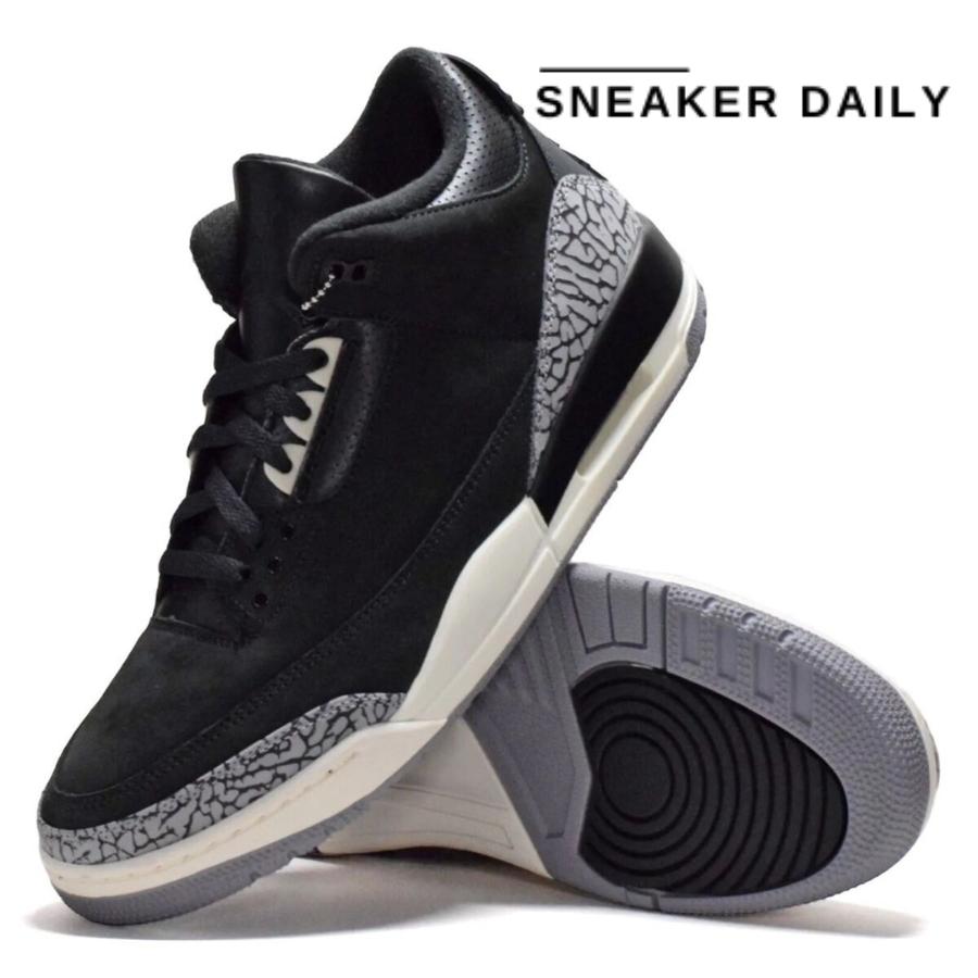 Giày Air Jordan 3 Retro Off Noir CK9246-001 - Ảnh 10