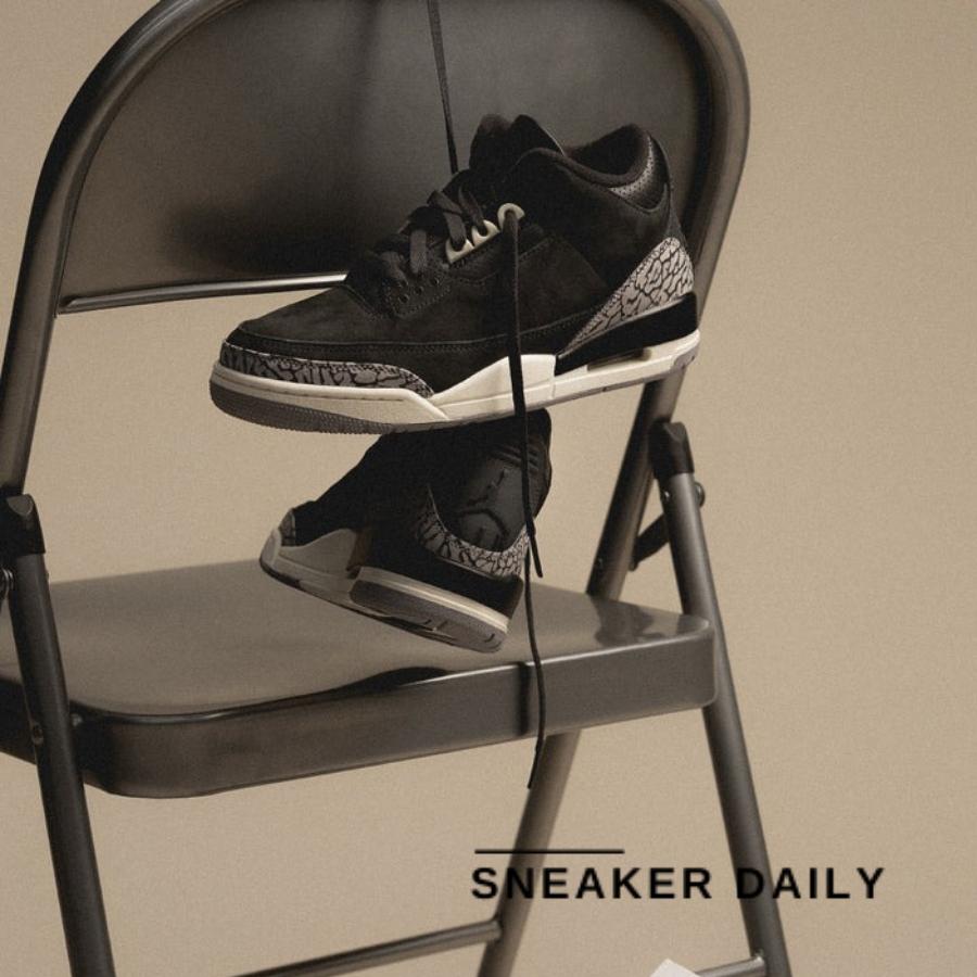 Giày Air Jordan 3 Retro Off Noir CK9246-001 - Ảnh 4